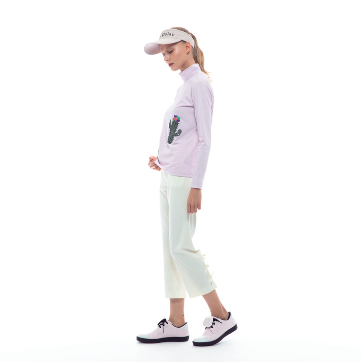 リボン付きサブリナパンツ
