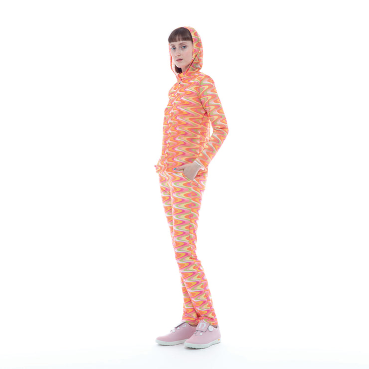 メッシュサイケデリックパーカー