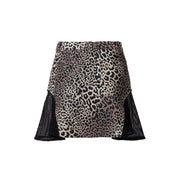 LEOPARD メッシュスカート