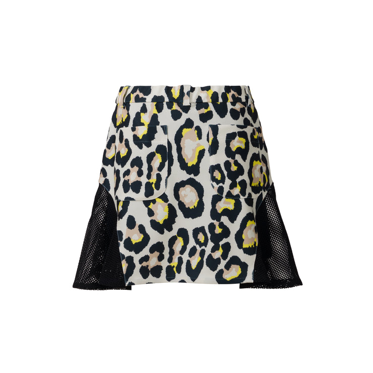 LEOPARD メッシュスカート