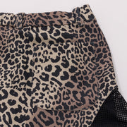 LEOPARD メッシュスカート