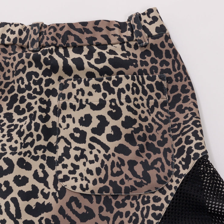LEOPARD メッシュスカート