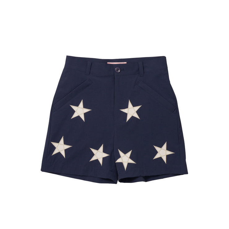 星アップリケショートパンツ
