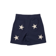 星アップリケショートパンツ