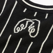Vネックカシミヤ混ベスト