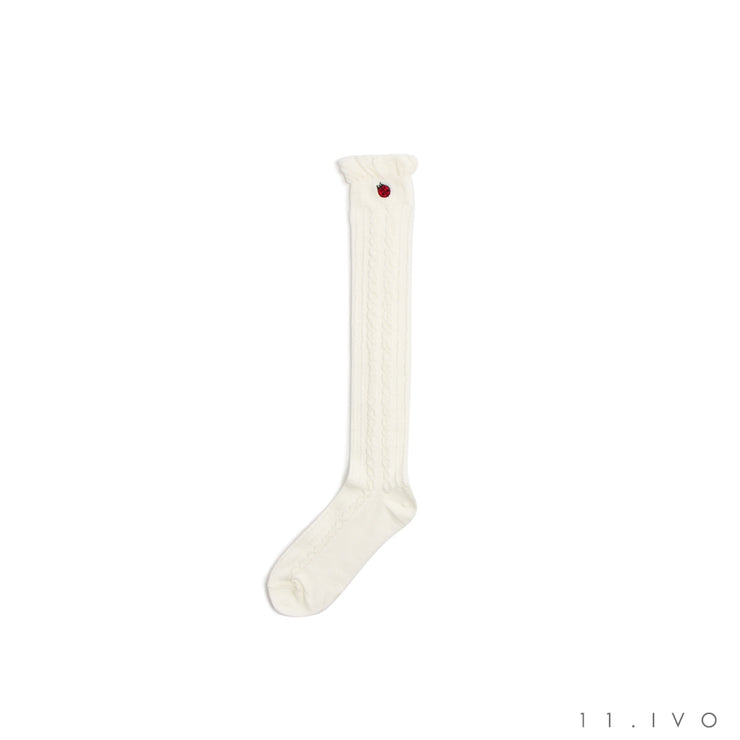 テントウ虫ハイソックス